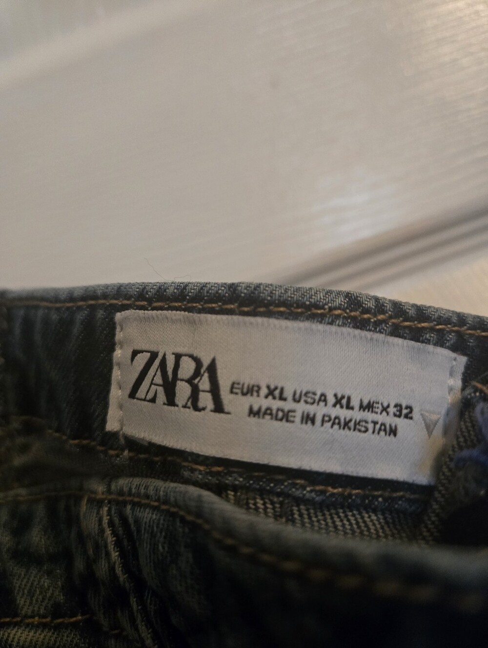 ZARA NWT WOMAN TRF STRAPLESS DENIM MIDI DRESS Sz XL - Picture 6 of 7